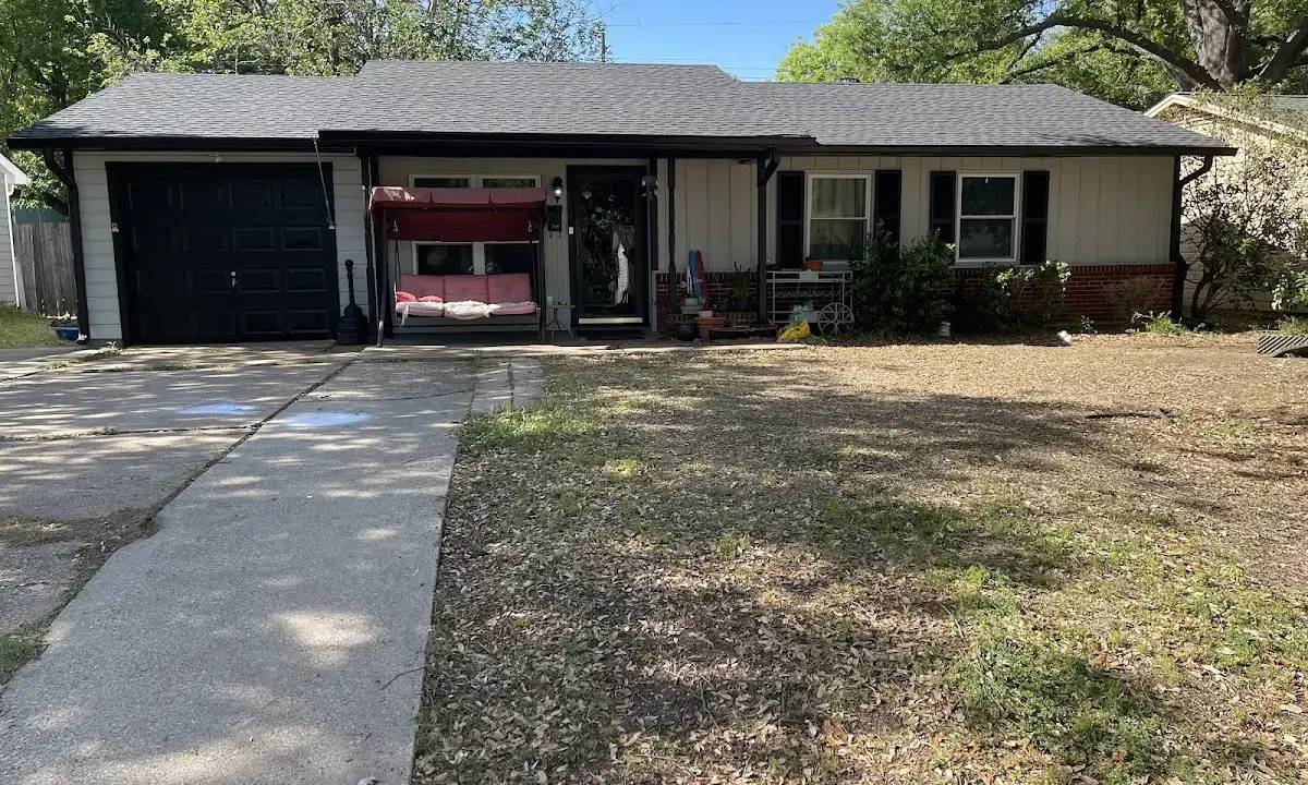 Roof Replacement crew at work on a residential roof in Destrehan